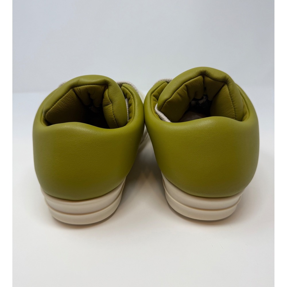 Rick Owens Mainline Padded Jumbo Lace Ramones Green Size 8 US 41 EU - Picture 5 of 8